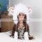 2016 Faux Fur Winter Hats Animal Hats Plush Animal Hat