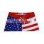 China Custom 4 Way Stretch American Flag Board Shorts