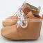 2017 Lace- up baby shoes leather toddler shoes girls or boys dress