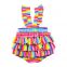 Wholesale Kids Clothing Hot Sale Summer Cotton Baby Romper Lovely Baby Bodysuit Romper Infants