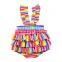 Wholesale Kids Clothing Hot Sale Summer Cotton Baby Romper Lovely Baby Bodysuit Romper Infants