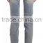 Newly Design Boyfriend Style Mid-Rise Denim Jeans Pants with Five Pockets