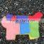 Pure sheep wool mobile purse/ latest Patched design felted coin purse
