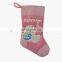 Handmade cartoon christmas stocking for sale