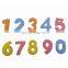 Plastic Box Packing 10pcs Kids DIY Painting Foam Brushes Sponge Numbers