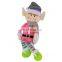 Pink Cartoon Boy Christmas Plush Elf Doll Toy Fashion Custom 18'' Stuffed Soft Toy Elf Plush