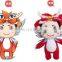 Reliable logo printed custom plush toy
