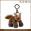 Stuffed horse keychain custom plush animal keychain
