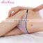 Without Moq Free Shipping Girls Purple Ice Silk Thin Belt Breathable Sexy Lace Panties