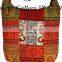 Indian Handmade Multi-Purpose Shoppers Bag Tribal Shoulder Bag Ethnic Designer Patch Om Fashionable Stylish