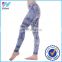 Trade assurance Yihao women's tight print gym Yoga fitness legging sports wholesale custom make leggings