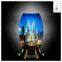 Qin Yuan art desk lamp, creative lamp, decorative table lamp, LED table lamp, American cultural series lamp (Dusa002)