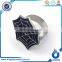 Hollow snowflake shaped napkin ring wholesale