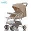 Portable folding baby stroller