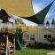 Warranty 5 years Polyethylene triangle shade sail