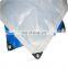 Portable White Tear Resistant 4mx5m PE Fabric Tarpaulin