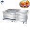 potato washer peeler slicer/potato all-in-one machine/potato washing peeling slicing machine