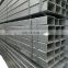 construction materials rectangular steel pipe/tube galvanized square box section china supplier