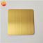 Jyfa418 Rose Gold Brushed Hairline Decorative Stainless Steel Sheet
