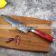 Damascus Steel Wood Ergonomics Handle knife