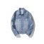 Classic Blue Jean Jacket OEM Biker Jacket Men