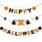 Customized festival ornaments--felt halloween banner