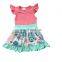 High quality latest kids frock designs girl birthday party children fancy dress