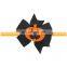 pumpkins Halloween Baby Girl Hair Bows Headbands orange black Toddler Infant Children Elastic Headwear headband 11*10cm