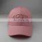 OEM Embroidery Fashion Pink Baseball Cap