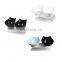 HQP-WS005 HongQiang Non-slip Cat Bowls Double Bowls With Raised Stand Adjustable Tilted Transparent Pet Bowl