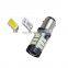 2Pcs White 1157 3014 57 SMD LED Car Auto Brake Turning Parking Reverse Lamp Bulb 7W