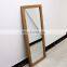 Promotion high quality wooden frame slimming full-body standing mirror