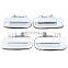Free Shipping! White Outside Door Handles Front Rear Left Right For Toyota Camry 1992-96 4 PCS