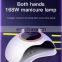 Drying Led Sun UV Nail Lamp with 4 Timer Setting Sensor Rechargeable  SUN UV Led Gel Dryer Nail Lamp for Salon Manicure