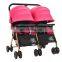 High Quality All Terrain Double stroller Twin baby carriage  and toddler double buggy pram