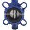 Bundor Wafer Type Low Pressure Grooved Casting Iron Butterfly Valve
