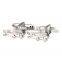 Men's Cufflinks New Crocodile Silver Cuff Lins for Shirt 18mm M3874