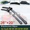 for Audi A8 D5 4N 2018~2020 2019 S8 Sline A8L Car Wiper Blades Front Windscreen Windshield Wipers Car Accessories Stickers