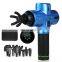 5200mah Portable Handheld 24V Cordless Deep Tissue Percussion Therapy Device Body Fascia Vibration Muscle Massage Gun