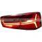 Upgrade to full LED streamer taillamp taillight rear lamp rear light with dynamic for AUDI A6 C7 tail lamp tail light 2012-2015