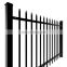 High quality Ornamental forged steel fence and gate industrial Metal Steel garrision Fencing
