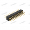 Dnenlink 2.0mm pitch Machined Pin H2.8 Dual Row Straight Pin Header