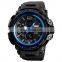 SKMEI 1343 3time zone colorful waterproof relojes hombre wristwatch wrist watch manufacturers men's military watch