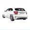 16-18 For Mercedes A Class W176 Modified A45 AMG Style Rear Lip Diffuser