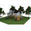 kids playground equipment outdoor wood natural