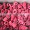 Organic best price delicious bulk iqf frozen crumble/whole raspberry