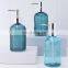 bath bathroom accessories sets high quality glass soap dispenser