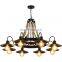 Industrial Nature Retro Style Rope Chandelier Home Decorative Kitchen Restaurant Hemp Chandelier