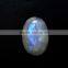 Natural Rainbow Moonstone Oval Cabochon Gemstone