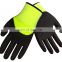 10 Gauge Gray T/C Warm Fleece Lined Thermal Latex Safety Gloves